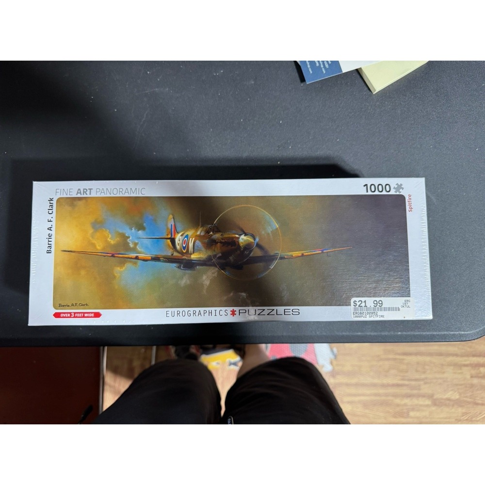 Eurographics Spitfire 1000 Piece Jigsaw Puzzle‎ Sealed